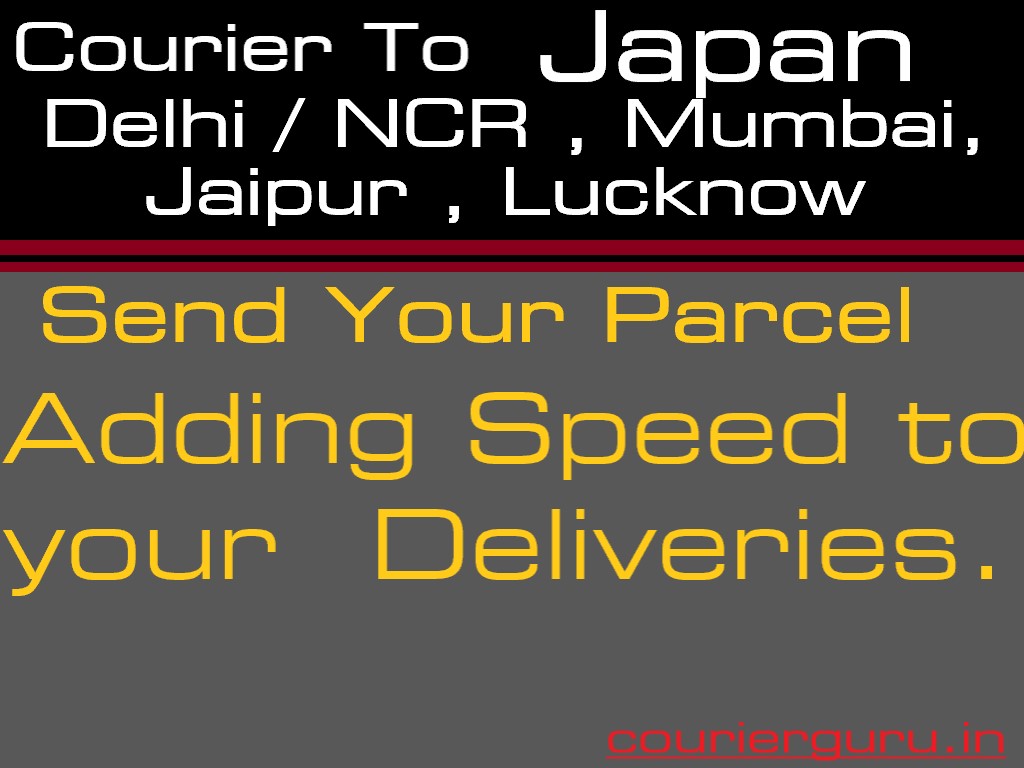 Courier Charges To Japan From Delhi