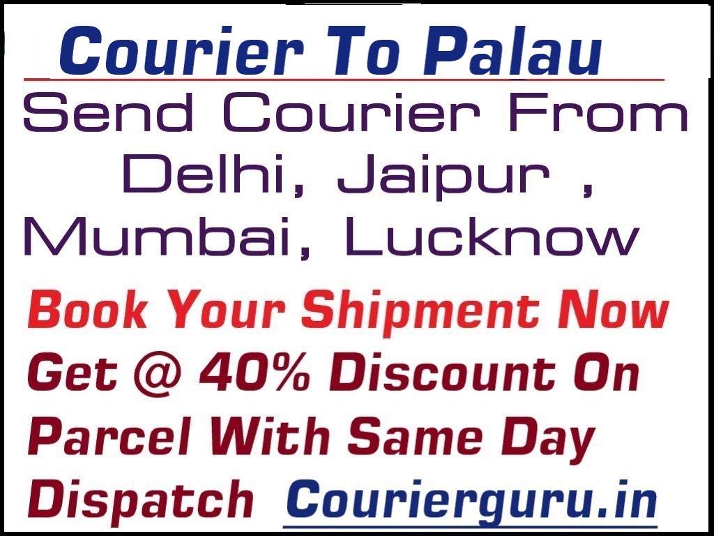 Courier Charges To Palau From Delhi