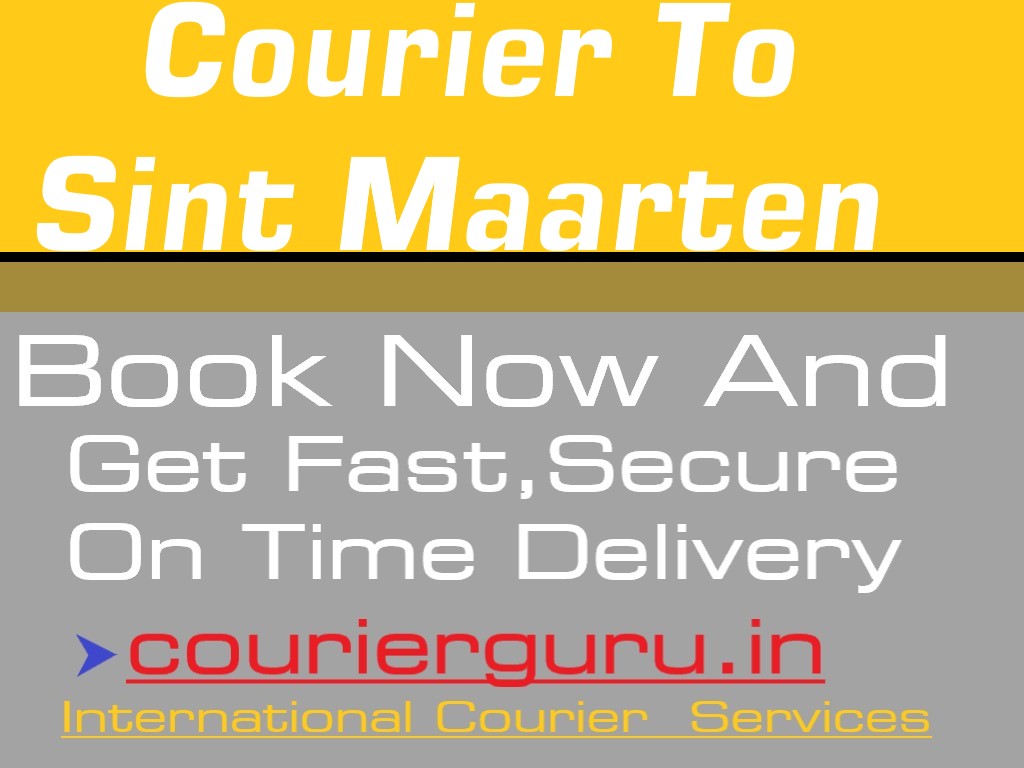 Courier Charges To Sint Maarten From Delhi