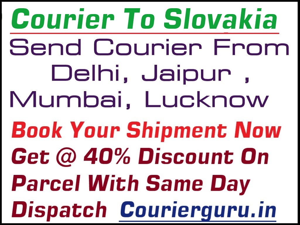 Courier Charges To Slovakia From Delhi