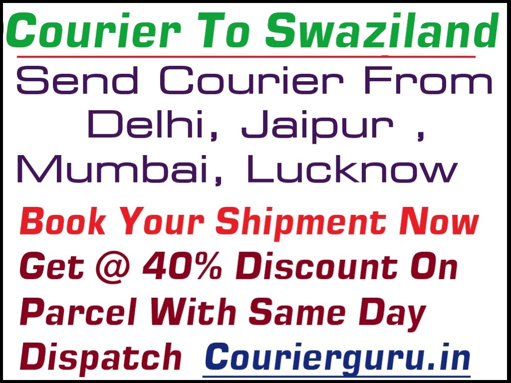 Courier Charges To Swaziland From Delhi