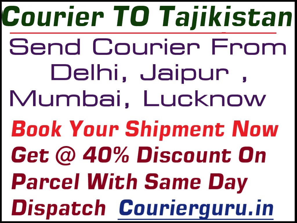 Courier Charges To Tajikistan From Delhi
